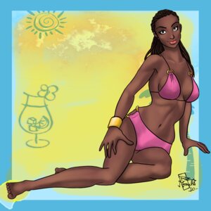 Rating: Questionable Score: 0 Tags: african_female beach breasts brown_hair brown_skin cleavage dark-skinned_female dark_skin donni dreadlocks female futurama hairlocs hips labarbara_conrad looking_at_viewer pose rule34 sand sideboob small_waist source_request sun thick_hips wide_hips User: bunchy7s