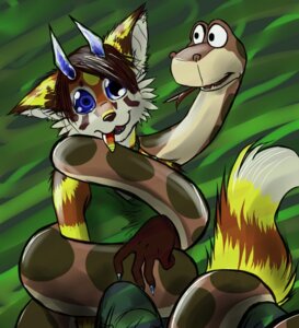 Rating: Safe Score: 0 Tags: ambiguous_gender anthro boa_(snake) boa_constrictor boinae canid canine coiling countershading disney duo e621 feral fox hypnosis kaa_(jungle_book) male mammal mind_control reptile ringed_eyes scalie snake tail the_jungle_book unknown_artist User: bunchy7s