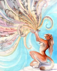 Rating: Safe Score: 0 Tags: 4:5 anthro biped e621 fangs felid female hair hibbary long_hair magic mammal nude origin prehistoric_species rock saber-toothed_tiger sabertooth_(anatomy) sitting solo tail teeth User: bunchy7s