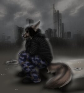 Rating: Safe Score: 0 Tags: anthro big_ears canid canine canis city cloud domestic_dog e621 female hi_res mammal outside overcast raining shiko shikoyote sky solo tail User: bunchy7s Rating: Safe Score: 0 Tags: anthro big_ears canid canine canis city cloud domestic_dog e621 female hi_res mammal outside overcast raining shiko shikoyote sky solo tail User: bunchy7s