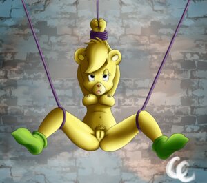 Rating: Explicit Score: 0 Tags: adventures_of_the_gummi_bears anthro arms_up bear bondage crimsoncradle disney female female_only fur mammal nipples pussy rule34 solo sunni_gummi tagme User: bunchy7s