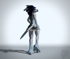 Rating: Explicit Score: 0 Tags: alien anthro anus blue_hair blush bottomwear bottomwear_down boxers_(clothing) clothed clothing e621 femboy furgonomics hair hi_res long_hair long_tail looking_at_viewer looking_back male monster pants pants_down partially_clothed petresko piercing pink_eyes purple_hair rear_view ring sepilian solo standing tail tail_clothing topless underwear underwear_down undressing User: bunchy7s