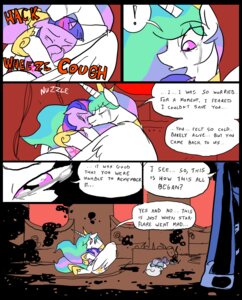 Rating: Safe Score: 0 Tags: 2013 bodily_fluids clothed clothing comic crown cutie_mark dialogue digital_media_(artwork) e621 english_text equid equine faded fan_character feathered_wings feathers female feral flashback friendship_is_magic fur group hair hasbro headgear horn horse magic mammal metal_(artist) multicolored_hair my_little_pony mythological_creature mythological_equine mythology pink_eyes pony princess_celestia_(mlp) princess_luna_(mlp) professor_starflare_(metal) purple_body purple_fur purple_hair sitting speech_bubble tears text tube twilight_sparkle_(mlp) two_tone_hair unicorn white_body white_feathers white_fur winged_unicorn wings User: bunchy7s
