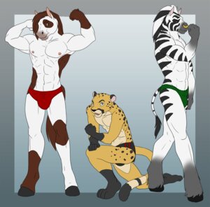 Rating: Questionable Score: 0 Tags: abs anthro big_muscles bulge cheetah clothed clothing e621 equid equine facial_piercing feathering felid feline flexing fur gloves_(marking) green_clothing green_swimwear group holly_marie_ogburn hooves horse leg_markings male mammal markings muscular muscular_male nipples nose_piercing nose_ring paws pecs piercing pink_nipples pose red_clothing red_swimwear ring_piercing septum_piercing socks_(marking) speedo standing stripes swimwear tail topless underwear zebra zeeb_(holly_marie_ogburn) User: bunchy7s