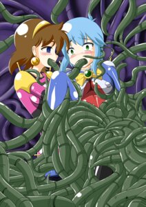Rating: Explicit Score: 0 Tags: 2010 2girls allenby_beardsley blue_eyes blue_hair blush bodysuit breasts brown_hair curvaceous duo empty_eyes erect_nipples female fingering g_gundam green_eyes gundam hairband high_resolution human large_breasts light-skinned_female light_skin mobile_trace_suit multiple_females multiple_girls nipples nude pale-skinned_female pale_skin rain_mikamura rape restrained rule34 short_hair spread_legs tamakko tears tentacle tentacle_in_ear yuri User: bunchy7s