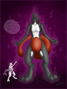 Rating: Questionable Score: 0 Tags: 2011 3_fingers alternate_color alternate_version_at_source ambiguous_gender anthro body_size_growth border dialogue duo e621 english_text featureless_crotch felid fingers forceswerwolf generation_1_pokemon legendary_pokemon mammal mewtwo nintendo paws pokemon pokemon_(species) purple_background purple_body purple_border red_tail signature simple_background size_transformation skunkhase speech_bubble tail text transformation User: bunchy7s