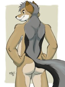 Rating: Questionable Score: 0 Tags: 2011 anthro biped black_nose brown_body brown_fur butt canid canine canis e621 fur grey_body grey_fur jackal looking_at_viewer looking_back looking_back_at_viewer male mammal nogitsunegabriel nude pose rear_view simple_background smile solo standing tabernak tail yellow_eyes User: bunchy7s Rating: Questionable Score: 0 Tags: 2011 anthro biped black_nose brown_body brown_fur butt canid canine canis e621 fur grey_body grey_fur jackal looking_at_viewer looking_back looking_back_at_viewer male mammal nogitsunegabriel nude pose rear_view simple_background smile solo standing tabernak tail yellow_eyes User: bunchy7s