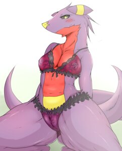 Rating: Explicit Score: 0 Tags: anthro anthrofied blush bra breasts cleavage clothed clothing digital_media_(artwork) dragon e621 female garchomp geiru_mirua generation_4_pokemon genitals hi_res lingerie long_tail looking_at_viewer mythological_creature mythological_scalie mythology navel nintendo non-mammal_breasts panties pokemon pokemon_(species) pokemorph scalie seductive simple_background skimpy solo spread_legs spreading tail thick_thighs translucent translucent_clothing underwear vulva white_background yellow_eyes User: bunchy7s