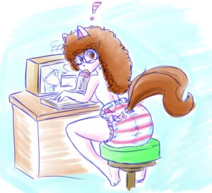 Rating: Questionable Score: 0 Tags: anthro baby_bottle blush clean_diaper clothed clothing computer diaper e621 electronics equid equine exclamation_point eyewear fan_character female geek glasses hasbro horse looking_at_viewer mammal my_little_pony nerd pi pony rfswitched solo wearing_diaper white_diaper User: bunchy7s