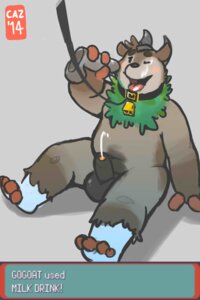 Rating: Explicit Score: 0 Tags: 2014 2:3 5_toes anthro bell belt blush bodily_fluids bovid caprine caz'goat cum cum_on_face cum_on_tongue cumshot e621 ejaculation erection feet generation_6_pokemon genital_fluids genitals goat gogoat kernelewdies male mammal nintendo orgasm penis pokemon pokemon_(species) pokemorph sex_toy skiddo solo text_box toes tongue User: bunchy7s