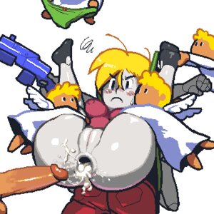 Rating: Explicit Score: 0 Tags: anal ass blush bottomless bute cave_story cum cum_in_ass cum_inside cum_on_ass cum_string curly_brace female frown green_panties gun male mesa_(cave_story) noill penis pussy quote_(cave_story) restrained rule34 spread_legs vaginal_penetration weapon User: bunchy7s