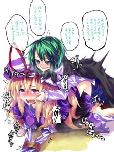 Rating: Explicit Score: 0 Tags: 1futa 1girls anal anal_penetration antenna antennae blonde_hair blue_eyes blush bondage cape doggy_style empty_eyes female futa_on_female futa_with_female futanari green_hair intersex long_hair multiple_females multiple_girls no_balls peeing purple_hair rape rule34 saliva sex short_hair suisen suisen_(aqua_rubia) touhou translated wriggle_nightbug yukari_yakumo User: bunchy7s