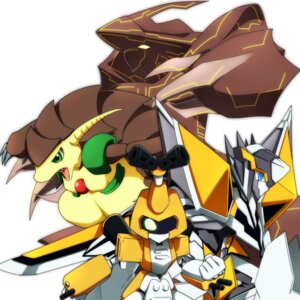 Rating: Safe Score: 0 Tags: 1:1 ambiguous_gender anthro crossover crypto_(telefang) e621 feral group keitai_denjuu_telefang machine mammal medabots metabee metabee_(anime) one_eye_closed pangolin robot scalie sholma simple_background white_background wink User: bunchy7s