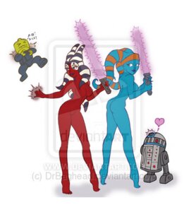 Rating: Explicit Score: 0 Tags: 2girls aayla_secura astromech_droid blue_skin drbaghead droid_(star_wars) female jedi lightsaber multiple_females multiple_girls red_skin rule34 shaak_ti star_wars text togruta twi'lek watermark User: bunchy7s