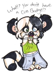 Rating: Safe Score: 0 Tags: anthro bottomwear clothed clothing e621 english_text female glamfur heterochromia lemur mammal oversized_bottomwear oversized_clothing oversized_pants pants primate ring-tailed_lemur shirt simple_background solo strepsirrhine tail text topwear white_background young young_anthro young_female zeriara zeriara_(character) User: bunchy7s