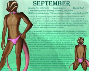 Rating: Questionable Score: 0 Tags: 5:4 aloisyous_blue anthro calendar calendar_bois clothing collar e621 english_text femboy gilbert's_skink harem_boy lizard male pink_body pink_clothing reptile scales scalie september_(month) skink solo tail text underwear User: bunchy7s