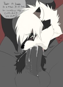 Rating: Explicit Score: 0 Tags: anthro asphyxiation balls big_balls big_penis black_pubes blush bodily_fluids calheb-db calheb_(calheb-db) canid canine canis choking cum cum_from_mouth cum_from_nose cum_in_mouth cum_in_nose cum_inside deep_throat dialogue dirty_talk drinking drinking_cum duo e621 english_text erection fellatio genital_fluids genitals hi_res male mammal multiple_orgasms neck_bulge oral oral_penetration orgasm penetration penile penis procyonid pubes raccoon sex swallowing text thick_penis wolf User: bunchy7s