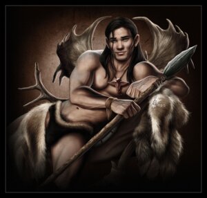 Rating: Questionable Score: 0 Tags: 1boy brother_bear disney fur happy_trail human kawena looking_at_viewer male male_only melanin muscles muscular muscular_male nipples rule34 sitka solo spear User: bunchy7s