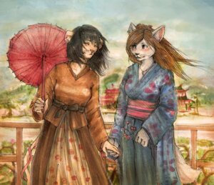 Rating: Safe Score: 0 Tags: anthro apricot asian_clothing black_hair bridge brown_hair clothing detailed_background duo e621 east_asian_clothing eyes_closed felid female frenzykaygun hair hand_holding japanese_clothing japanese_garden jewelry kimono long_hair mammal necklace ribbons tail User: bunchy7s Rating: Safe Score: 0 Tags: anthro apricot asian_clothing black_hair bridge brown_hair clothing detailed_background duo e621 east_asian_clothing eyes_closed felid female frenzykaygun hair hand_holding japanese_clothing japanese_garden jewelry kimono long_hair mammal necklace ribbons tail User: bunchy7s