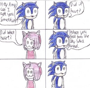 Rating: Safe Score: 0 Tags: 1000_hours_in_ms_paint amy_rose anthro big_eyes big_head blue_body blue_fur comic confusion dialogue duo e621 english_text eulipotyphlan female flirting fur grandfathered_content hedgehog hi_res lol_comments male mammal pick-up_line sega simple_background sonic_the_hedgehog sonic_the_hedgehog_(series) text toony unknown_artist what white_background User: bunchy7s