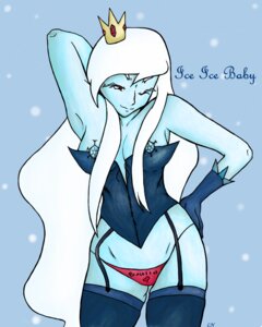 Rating: Explicit Score: 0 Tags: adventure_time blue_skin blue_theme breasts bustier female garter_belt ice_queen_(adventure_time) lilithn lingerie rule34 solo User: bunchy7s