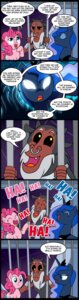 Rating: Safe Score: 0 Tags: 2014 ape blue_eyes blue_hair comic crown cutie_mark dialogue e621 earth_pony empty_eyes english_text equid equine eyeshadow facial_piercing female fire friendship_is_magic glowing glowing_eyes group hair haplorhine hasbro headgear hi_res horn horse jewelry laugh madmax makeup male mammal my_little_pony mythological_creature mythological_equine mythology necklace nose_piercing nose_ring open_mouth piercing pinkie_pie_(mlp) pony primate princess_luna_(mlp) prison ring_piercing septum_piercing taur text tirek_(mlp) unicorn white_eyes yellow_eyes User: bunchy7s