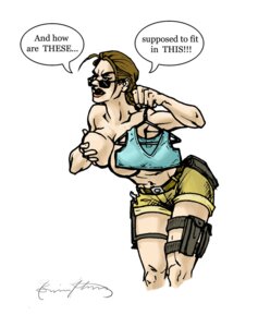 Rating: Explicit Score: 0 Tags: breasts breasts_too_big brian_atkins busty crop_top female female_focus female_only grabbing_own_breast hourglass_figure human inconvenient_breasts lara_croft lara_croft_(classic) looking_over_eyewear looking_over_glasses looking_over_sunglasses rule34 signature solo speech_bubble sunglasses tagme text tinted_eyewear tomb_raider tomb_raider_(classic) topless wardrobe_malfunction wide_hips User: bunchy7s
