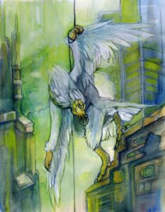 Rating: Safe Score: 0 Tags: accipitrid accipitriform ambiguous_gender anthro avian beak bird e621 egyptian_vulture enigmavulture feathers nude old_world_vulture on_roof outside rooftop skulldog_(artist) solo vulture User: bunchy7s