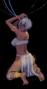 Rating: Questionable Score: 0 Tags: arabian_clothes armlet ass back barefoot blue_eyes bracelet capcom dark-skinned_female dark_skin elena_(street_fighter) feet female from_behind harem_outfit jaimito jewelry kneeling legs looking_back neck_ring necklace no_panties rule34 see-through short_hair slave soles street_fighter street_fighter_iii swimsuit tubetop white_hair User: bunchy7s