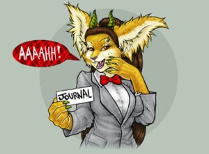 Rating: Safe Score: 0 Tags: 5_fingers anthro bow_(feature) bow_tie brown_eyes brown_hair claws clothed clothing cosplay demon domestic_cat e621 english_text fangs felid feline felis female fingers fluffy_ears front_view fully_clothed fur glamfur grey_background hair holding_object horn langurhali long_hair looking_at_viewer low_res mammal open_mouth orange_body orange_fur peewee_herman simple_background solo speech_bubble suit teeth text vera_(artist) vera_(vera) User: bunchy7s