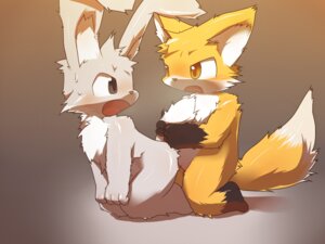 Rating: Questionable Score: 0 Tags: 4:3 anthro bodily_fluids canid canine chest_tuft duo e621 eye_contact fox fur gold_(kemonogatari) grey_body grey_fur kemono kemonogatari kneeling konzaburou lagomorph leporid long_ears looking_at_another male mammal orange_body orange_fur predator/prey rabbit silver_(kemonogatari) sweat tail tail_grab tuft yellow_eyes young young_anthro User: bunchy7s