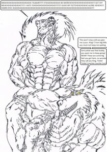 Rating: Questionable Score: 0 Tags: abs animal_head animal_humanoid athletic biceps canid canine canis capcom darkstalkers duo e621 english_text eyes_closed fangs feet felid for_a_head fur hi_res human humanoid humanoid_feet hybrid interspecies jaguar jon_talbain king_(tekken) male male/male mammal muscular muscular_male mythological_canine mythological_creature mythology nipples nude pantherine pecs pen_(artwork) plantigrade pose simple_background teeth tekken text tickling tongue traditional_media_(artwork) vein werecanid werecanine werecreature werewolf white_background wolf yautaian-darkness_(artist) yautjaian-darkness User: bunchy7s