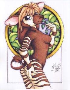 Rating: Questionable Score: 0 Tags: 2002 absurd_res anthro art_nouveau breasts butt e621 female giraffid hand_on_butt hi_res looking_at_viewer mammal michele_light nipples nude okapi side_boob signature solo tail traditional_media_(artwork) User: bunchy7s Rating: Questionable Score: 0 Tags: 2002 absurd_res anthro art_nouveau breasts butt e621 female giraffid hand_on_butt hi_res looking_at_viewer mammal michele_light nipples nude okapi side_boob signature solo tail traditional_media_(artwork) User: bunchy7s