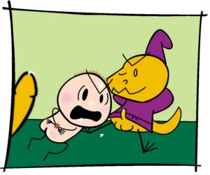 Rating: Explicit Score: 0 Tags: belkar_bitterleaf dungeons_and_dragons halfling kobold male male_only order_of_the_stick rule34 the_oracle webcomic User: bunchy7s