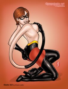 Rating: Explicit Score: 0 Tags: 1girls amano_jyaku_(artist) breasts covering_breasts disney elastic elastic_body elastigirl female female_only helen_parr pixar rule34 solo straight_hair tagme the_incredibles User: bunchy7s