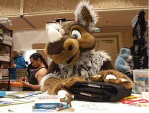 Rating: Safe Score: 0 Tags: blue_eyes clothing costume e621 fursuit grandfathered_content horn looking_at_viewer male mammal real rhinoceros solo surf_cat_costumes User: bunchy7s