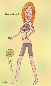 Rating: Explicit Score: 0 Tags: 1girls alternate_breast_size ball_(object) breasts buckteeth cameltoe cleavage cleavage_cutout disney english_text facing_viewer female female_only freckles glasses gretchen_grundler helix looking_at_viewer midriff navel nipples no_bra pussy recess rule34 simple_background skinny solo tagme underboob User: bunchy7s