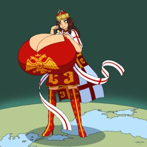 Rating: Questionable Score: 0 Tags: 1girls blush breast_hold breasts brown_hair bursting_breasts byzantine_empire byzantine_empire_(countrygirls) countrygirls crown eastern_roman_empire female female_only full_body giantess gigantic_breasts humanized_country melonstand national_personification pendant roman rule34 solo standing woot yellow_eyes User: bunchy7s