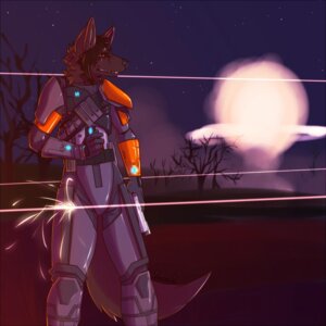 Rating: Safe Score: 0 Tags: 1:1 2013 anthro armor biped black_nose blood blood_on_hand bodily_fluids body_armor brown_body brown_fur brown_hair canid canine canis clenched_teeth domestic_dog e621 explosion fur gun hair handgun hi_res holding_gun holding_object holding_ranged_weapon holding_weapon laser male mammal night outside pistol plant ranged_weapon red_eyes science_fiction short_hair sky solo sparks standing star syynx teeth tree tuft violence weapon User: bunchy7s