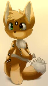 Rating: Safe Score: 0 Tags: ambiguous_gender anthro anthrofied belt biped brown_body brown_fur brown_hair canid canine chibi e621 eevee facial_markings fur generation_1_pokemon hair head_markings heterochromia mammal markings melee_weapon mudspray_(character) mudspray_133 nintendo nude pokemon pokemon_(species) pokemorph simple_background solo standing sword weapon User: bunchy7s