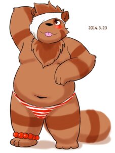 Rating: Questionable Score: 0 Tags: 2014 anthro armadirou biped black_nose blush canid canine clothed clothing e621 featureless_chest kemono male mammal moobs navel overweight overweight_anthro overweight_male raccoon_dog red_eyes simple_background solo standing tanuki tongue tongue_out topless underwear User: bunchy7s