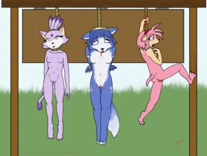 Rating: Explicit Score: 0 Tags: amy_rose anonihmus anthro asphyxiation blaze_the_cat blood blood_from_mouth blood_in_mouth blue_body blue_fur blue_hair bodily_fluids bound breasts canid canine crossover death distressed domestic_cat drooling dying e621 erotic_asphyxiation eulipotyphlan execution featureless_breasts felid feline felis female female_death forced fox fur gallows genitals group hair half-closed_eyes hands_behind_back hands_tied hands_tied_behind_back hanged hedgehog kick killing krystal_(star_fox) mammal micro_calves narrowed_eyes nintendo noose nude peril pink_body saliva sega sonic_the_hedgehog_(series) star_fox struggling tail the_whitest_kids_you_know thigh_gap thin_calves thin_legs thin_thighs vulva white_body white_fur User: bunchy7s