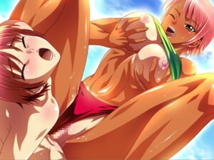 Rating: Explicit Score: 0 Tags: beach_volleyball_massive_miniskirt_and_sperm bikini breasts censored closed_eyes clothed_female_nude_male cowgirl_position dark_skin female hinako_(beach_volleyball) kaname_(beach_volleyball) kodamashi large_breasts male nipples pussy rule34 sex smile straddle swimsuit tan_lines tanline vaginal_penetration wink User: bunchy7s