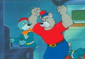 Rating: Safe Score: 0 Tags: 2d_animation angry animated animated_gif anthro around_the_world_with_willy_fog ascot belt biped black_belt blue_bottomwear blue_clothing blue_pants blue_topwear bottomwear canid canine clothed clothing e621 fist_pump fully_clothed grandfathered_content group low_res male mammal orange_ascot orange_clothing pants pom_hat punch red_clothing red_shirt red_topwear scared screencap shirt short_playtime t-shirt topwear unknown_artist violence willy_fog User: bunchy7s