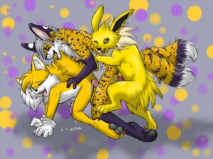 Rating: Explicit Score: 0 Tags: 2_tails anthro canine crossover cum eeveelution feral fox fur interspecies jolteon male male_only mammal multi_tail multiple_males nintendo nude orange_fur pokemon pokemon_(species) purraparru rule34 sex side_view sonic_(series) tagme tail tails tails_the_fox yaoi yellow_fur User: bunchy7s