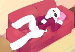 Rating: Explicit Score: 0 Tags: 2012 accessory amber_eyes animal_genitalia anthro balls biped black_nose bottomless canid canine canis claws clothed clothing domestic_dog e621 ear_piercing family_guy feet fully_sheathed fur furniture genitals hair hi_res hindpaw inside jasper_(family_guy) looking_at_viewer lying male mammal necktie nedoiko nude on_back paws piercing pillow sheath shirt short_hair smile sofa solo tail topwear white_body white_fur white_hair User: bunchy7s