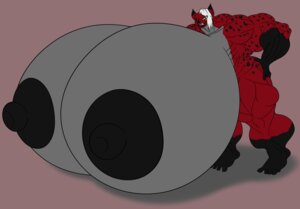 Rating: Questionable Score: 0 Tags: absurd_res anthro biceps big_breasts black_nipples breasts e621 female green_eyes hair hi_res huge_breasts hyena hyper hyper_breasts mammal mavis_(character) muscular muscular_anthro muscular_female nipples reap22 solo spotted_hyena white_hair User: bunchy7s