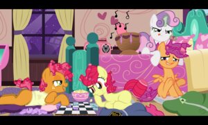 Rating: Safe Score: 0 Tags: 2013 5:3 apple_bloom_(mlp) babs_seed_(mlp) bed bedroom black_bars boombox checkers curlers cutie_mark_crusaders_(mlp) e621 earth_pony equid equine facelessjr feathered_wings feathers female feral friendship_is_magic furniture gaming green_eyes group hair hasbro hi_res horn horse inside letterbox magic mammal multicolored_hair music my_little_pony mythological_creature mythological_equine mythology on_model orange_body orange_feathers pegasus pony purple_eyes purple_hair red_hair scootaloo_(mlp) sleeping_bag sweetie_belle_(mlp) two_tone_hair unicorn wings young young_feral User: bunchy7s