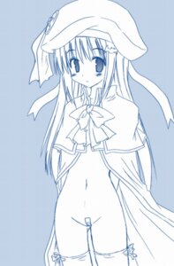 Rating: Explicit Score: 0 Tags: bandaid bandaid_on_pussy bottomless buttons cape female hat large_buttons little_busters little_busters! long_hair maebari monochrome no_panties noumi_kudryavka pussy rule34 souichi User: bunchy7s