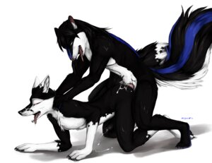 Rating: Explicit Score: 0 Tags: 2012 all_fours anal anal_penetration anthro black_penis bodily_fluids butt canid canine canis countershading cum cum_inside cum_on_butt cum_on_face cum_while_penetrated duo e621 ejaculation erection from_behind_position fur genital_fluids genitals hands-free interspecies knot male male/male male_penetrated male_penetrating male_penetrating_male mammal mephitid messy milkyway_(truegrave9) nude open_mouth orgasm penetration penis sex shallow_penetration simple_background skunk star tail tongue tongue_out truegrave9 wolf User: bunchy7s